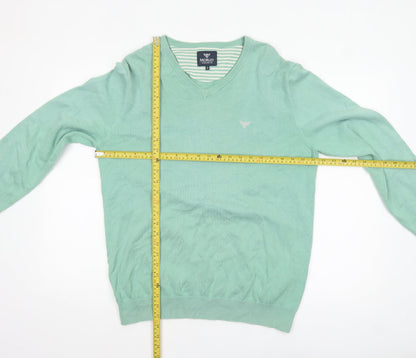 Womens UK Size L Morley Green Pullover Jumper