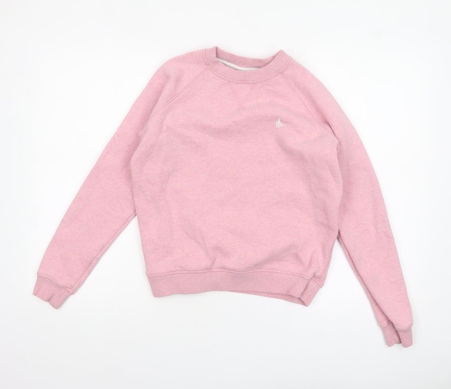 Womens UK Size 4 Jack Wills Pink Pullover Sweatshirt