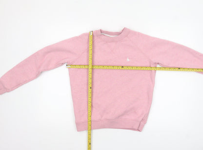 Womens UK Size 4 Jack Wills Pink Pullover Sweatshirt