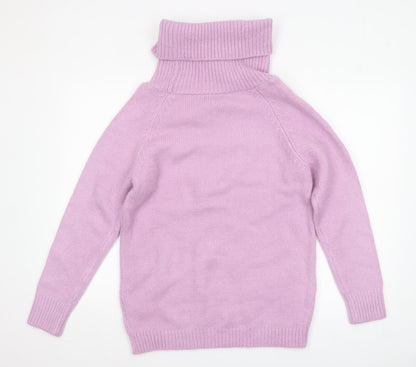 Womens UK Size 12 Cotton Traders Pink Pullover Jumper