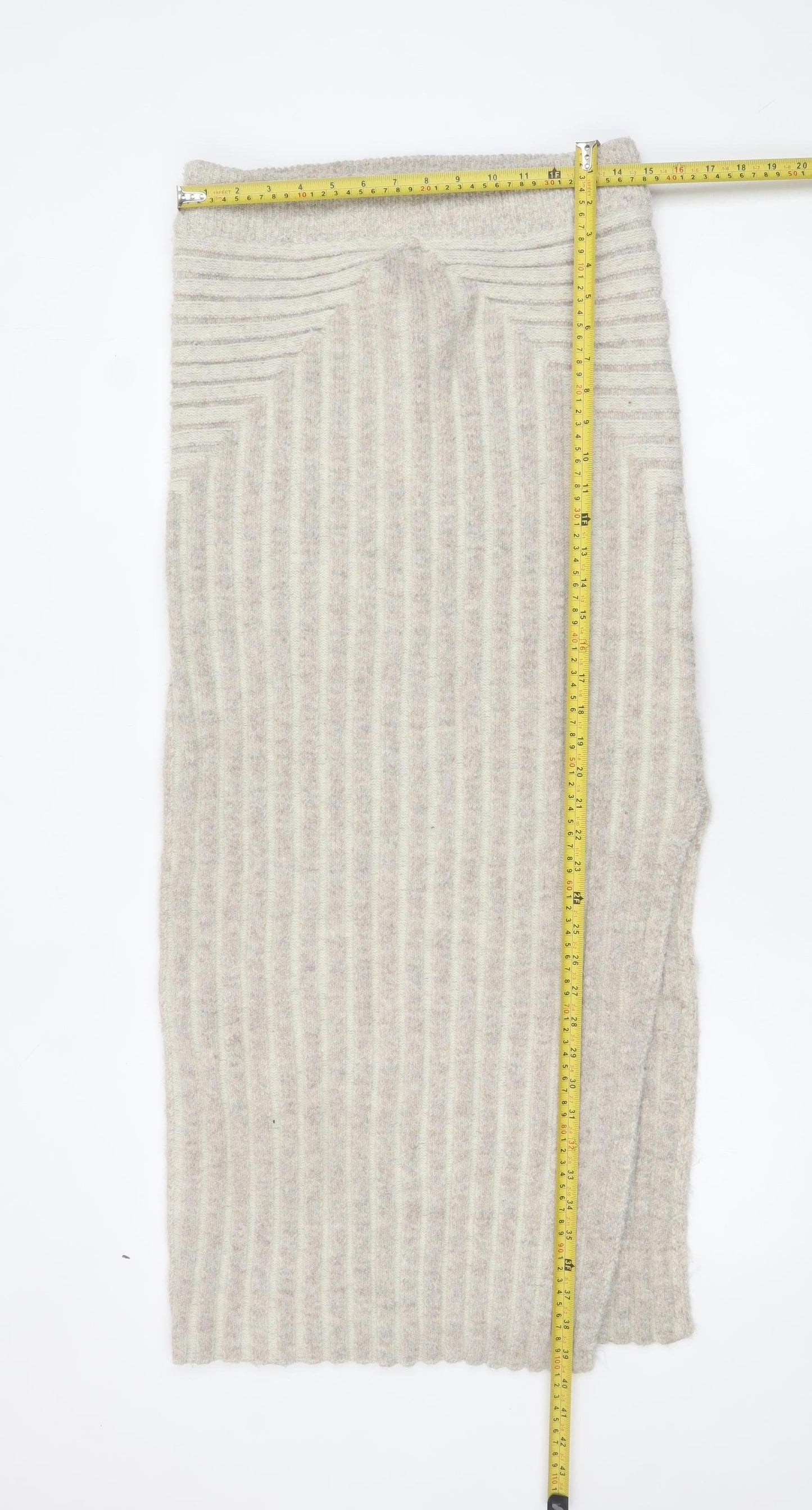 Womens UK Size M Topshop Straight & Pencil Knit Skirt