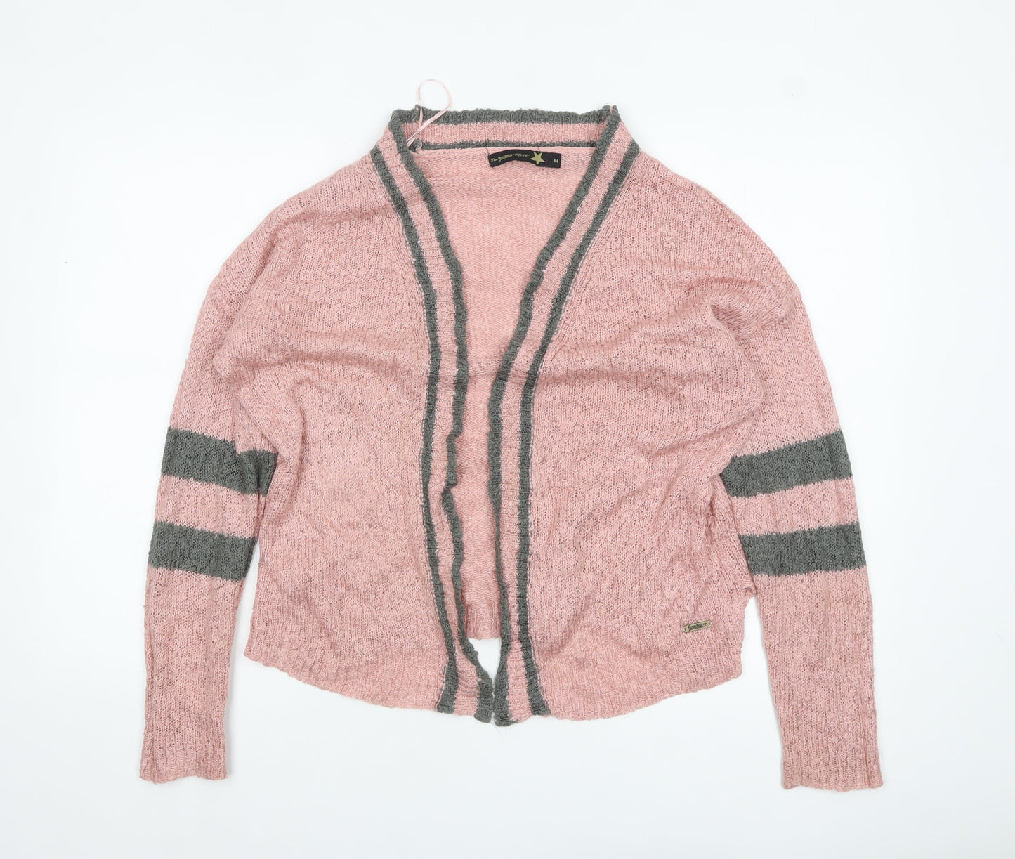 Womens UK Size M The Roadster Life Co Pink Cardigan Jumper
