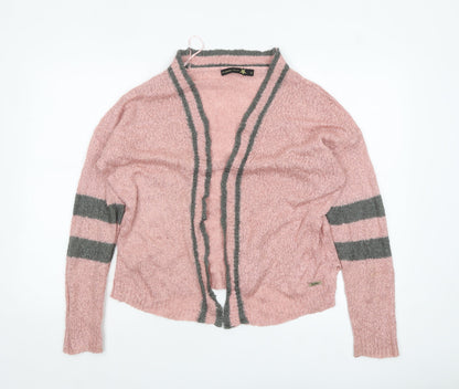 Womens UK Size M The Roadster Life Co Pink Cardigan Jumper