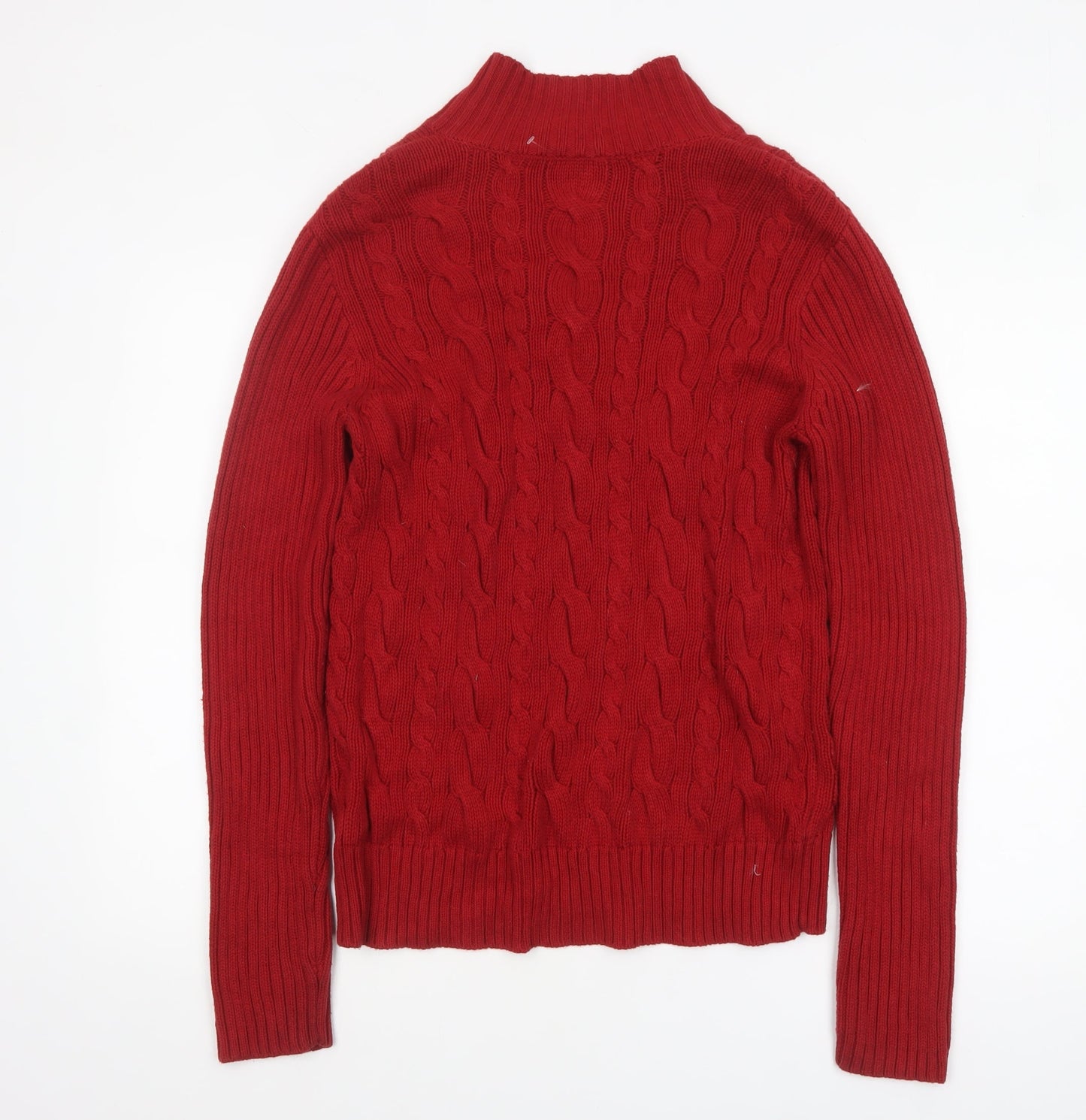 Womens UK Size L Chaps Red Pullover Jumper