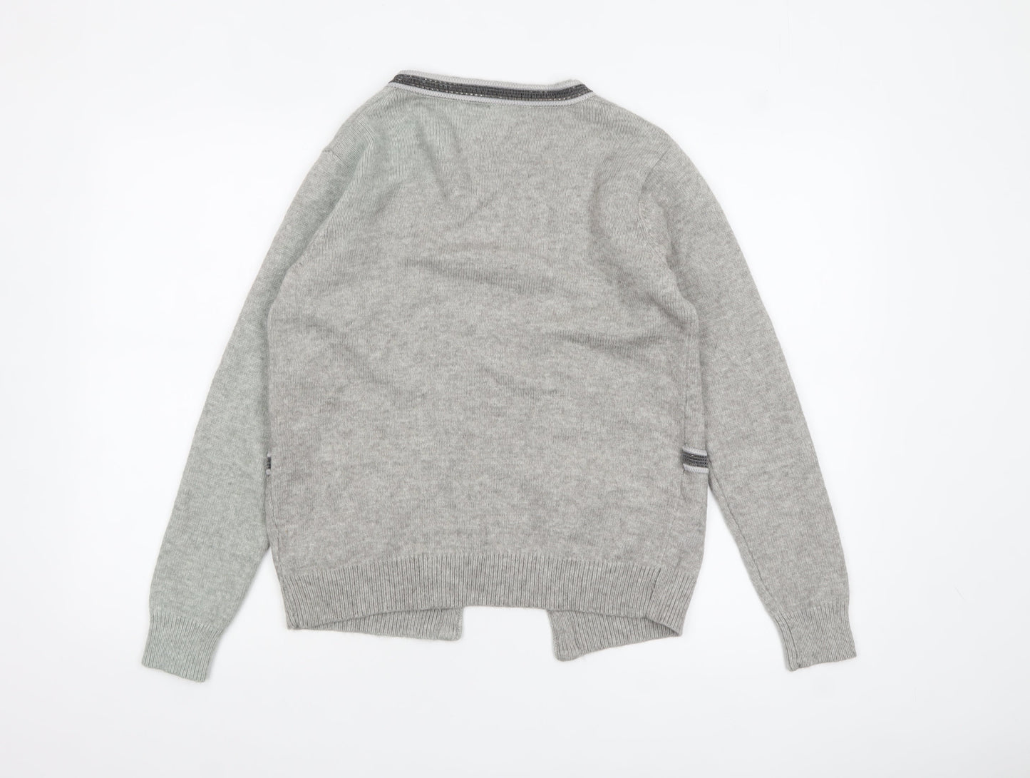 Womens UK Size S Soyaconcept Grey Cardigan Jumper