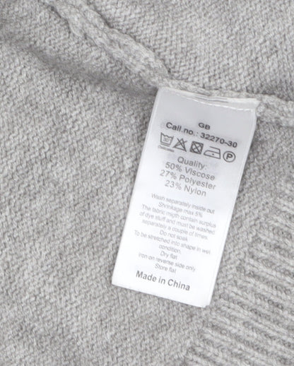 Womens UK Size S Soyaconcept Grey Cardigan Jumper