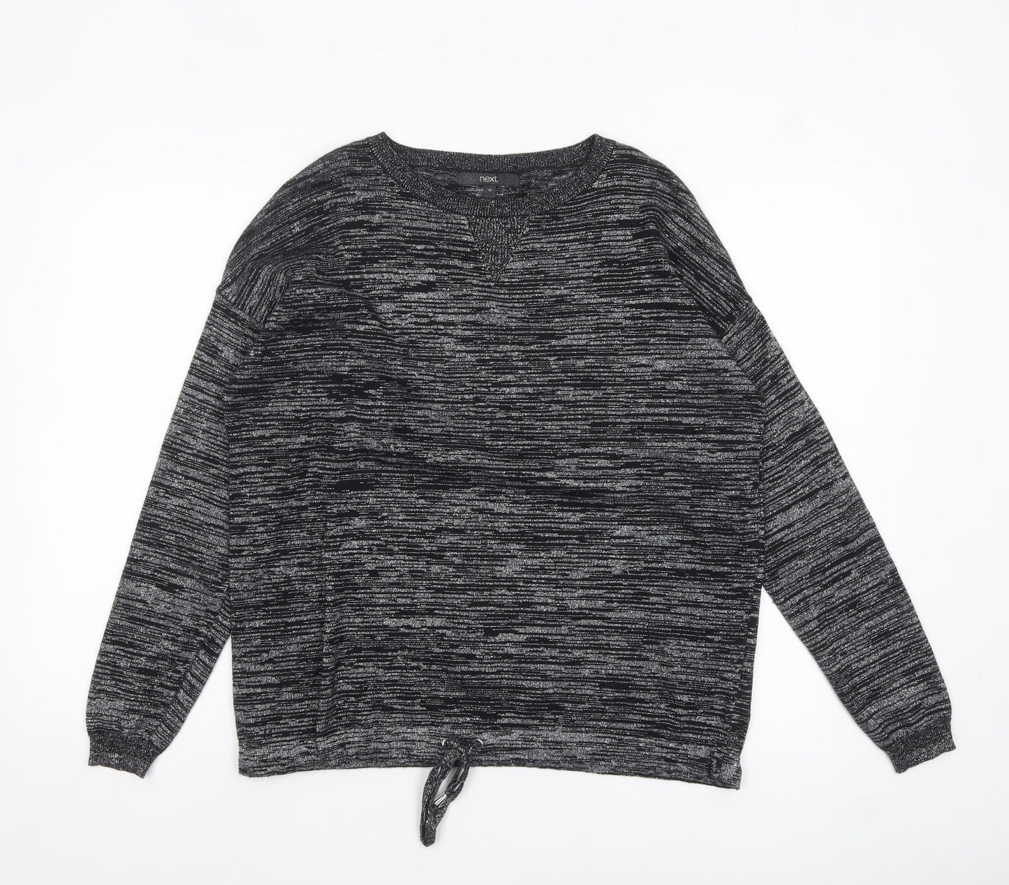 Womens UK Size 10 NEXT Grey Pullover Jumper