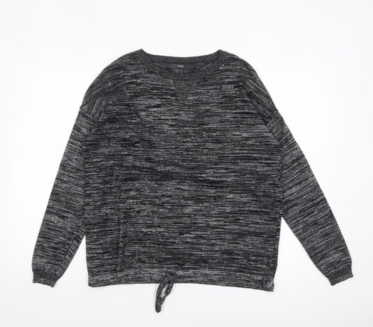 Womens UK Size 10 NEXT Grey Pullover Jumper