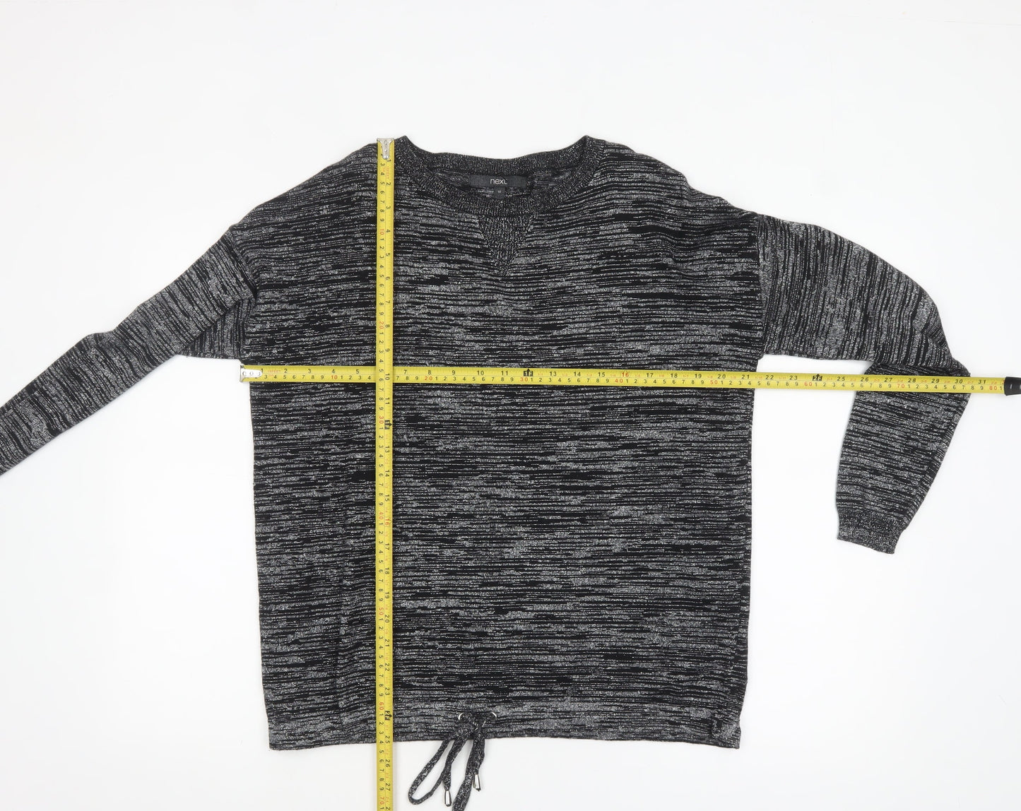 Womens UK Size 10 NEXT Grey Pullover Jumper