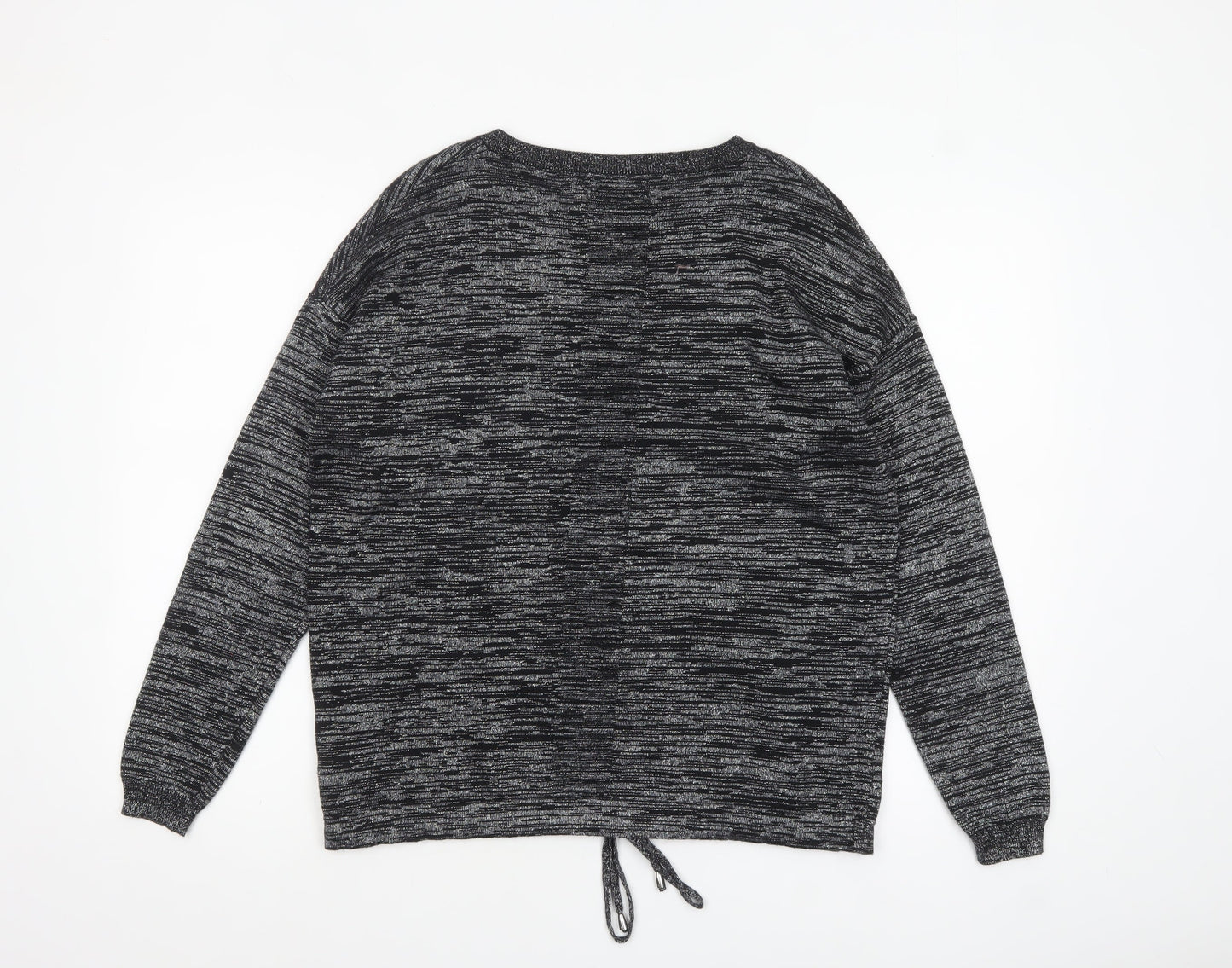 Womens UK Size 10 NEXT Grey Pullover Jumper
