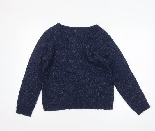 Womens UK Size XS Gap Blue Pullover Jumper