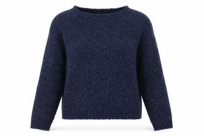 Gap Women’s Blue Chunky Knit Crew Neck Pullover Jumper XS