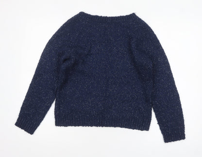 Womens UK Size XS Gap Blue Pullover Jumper