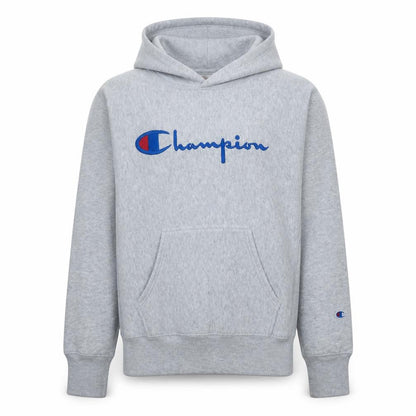 Mens UK Size M Champion Grey Pullover Hoodie