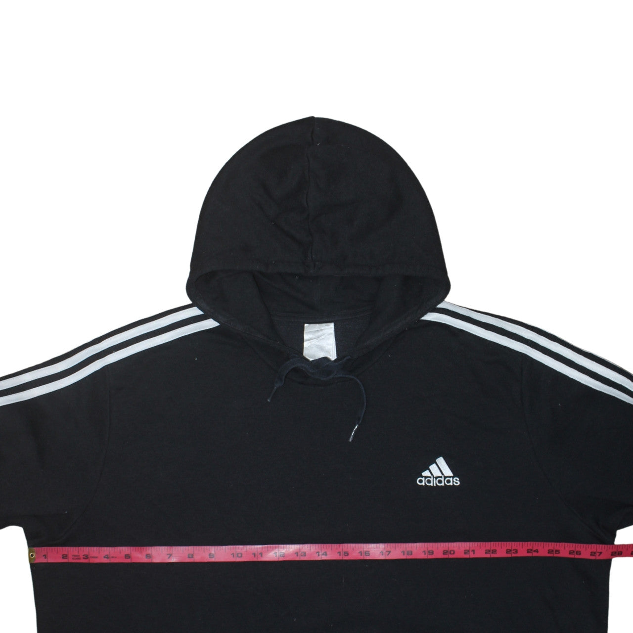 Mens UK Size L adidas Black Pullover Hoodie