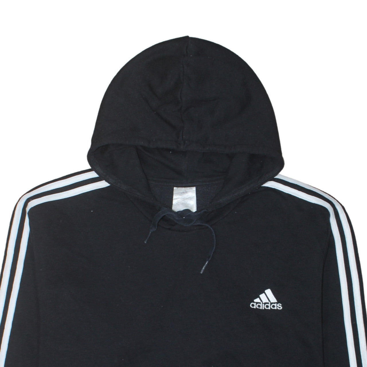 Mens UK Size L adidas Black Pullover Hoodie