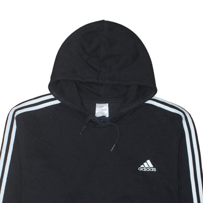 Mens UK Size L adidas Black Pullover Hoodie
