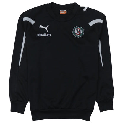 Mens UK Size S PUMA Black Pullover Sweatshirt