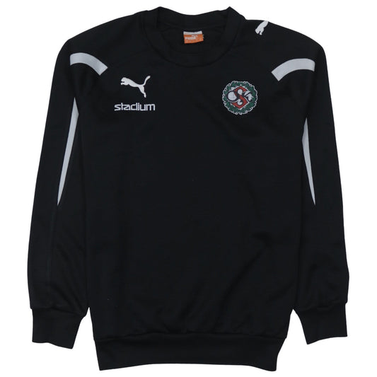 Mens UK Size S PUMA Black Pullover Sweatshirt