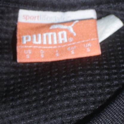 Mens UK Size S PUMA Black Pullover Sweatshirt