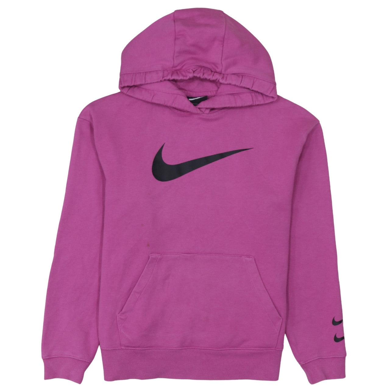 Womens UK Size XS Nike Pink Pullover Hoodie