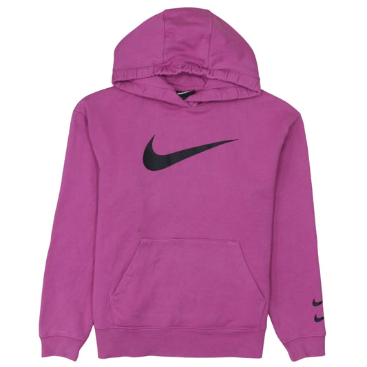 Womens UK Size XS Nike Pink Pullover Hoodie
