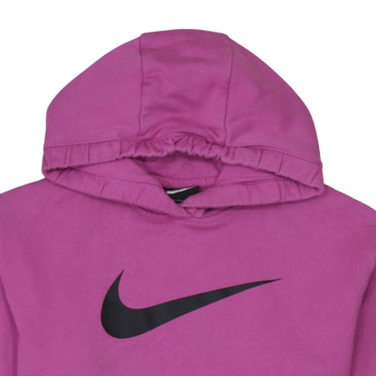 Womens UK Size XS Nike Pink Pullover Hoodie