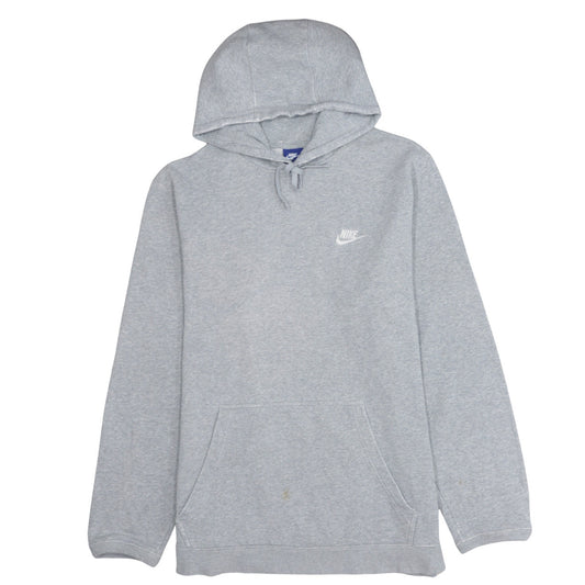 Mens UK Size XL Nike Grey Pullover Hoodie