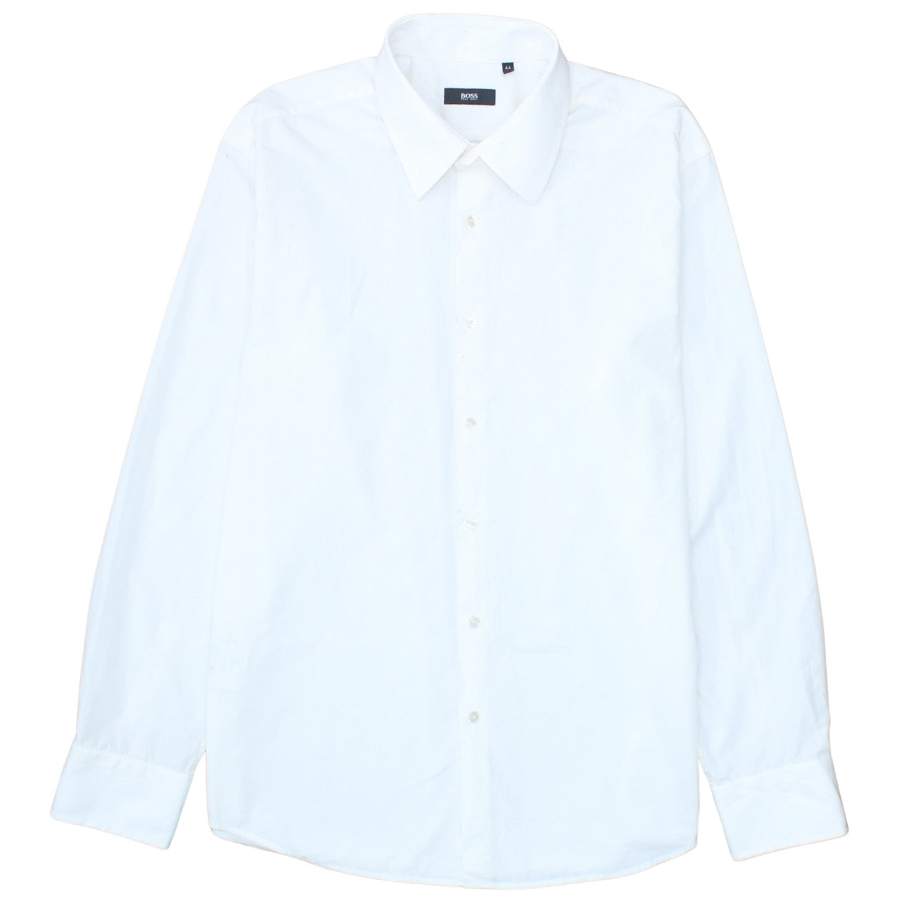 Mens UK Collar Size 44 HUGO BOSS Smart White  Dress Shirt