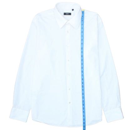 Mens UK Collar Size 44 HUGO BOSS Smart White  Dress Shirt