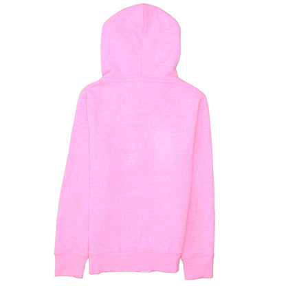Womens UK Size S Diesel Pink Full Zip Hoodie
