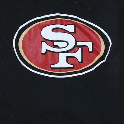 Mens UK Size 2XL NFL Team Apparel Black Pullover Hoodie