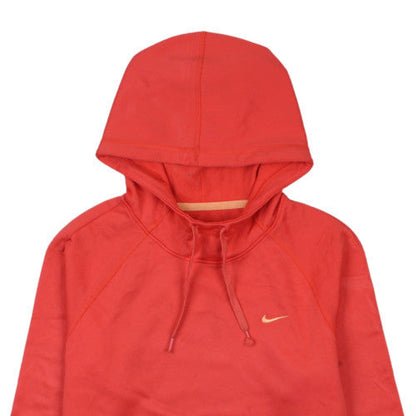 Womens UK Size XS Nike Red Pullover Hoodie