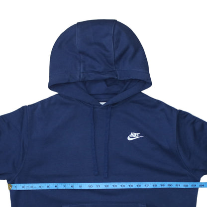 Womens UK Size M Nike Blue Pullover Hoodie
