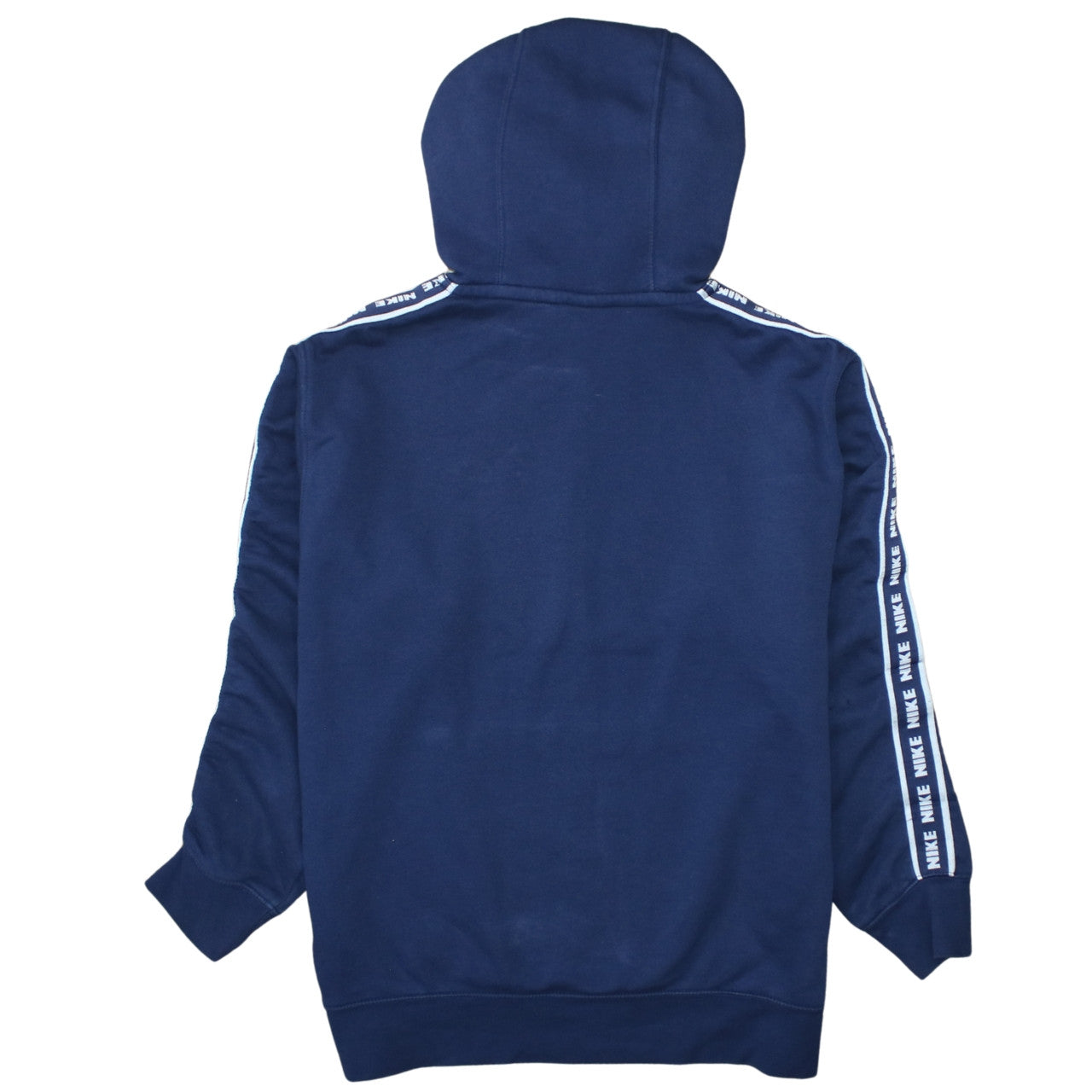 Womens UK Size M Nike Blue Pullover Hoodie