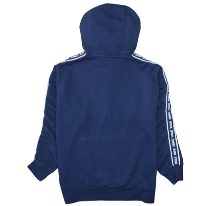 Womens UK Size M Nike Blue Pullover Hoodie