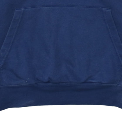 Womens UK Size M Nike Blue Pullover Hoodie