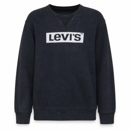 Mens UK Size S Levi's Black Pullover Sweatshirt