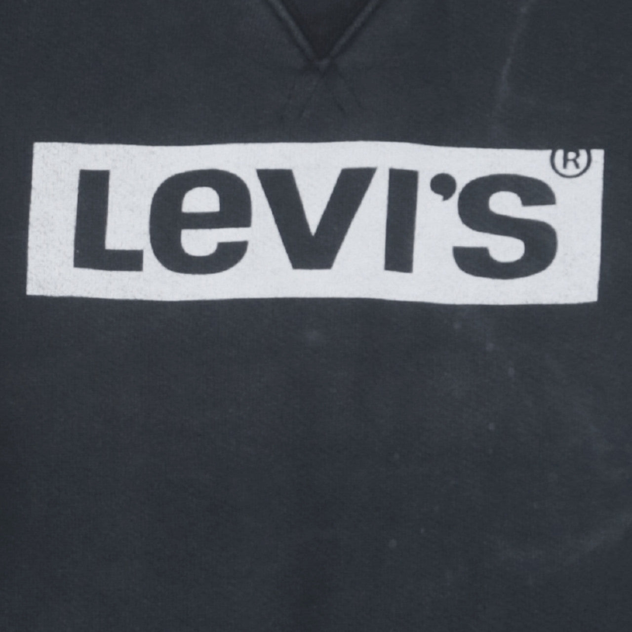 Mens UK Size S Levi's Black Pullover Sweatshirt