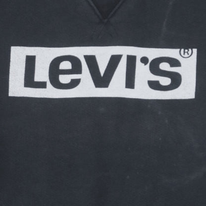 Mens UK Size S Levi's Black Pullover Sweatshirt