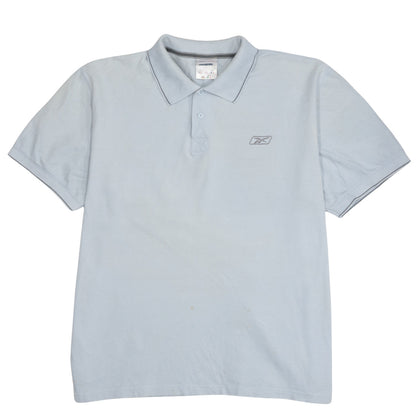Mens UK Size XL Reebok 100% Cotton Polo Shirt