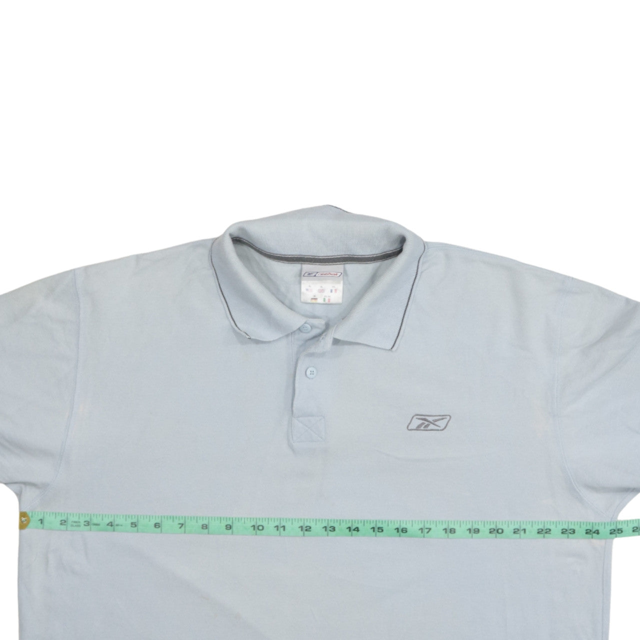 Mens UK Size XL Reebok 100% Cotton Polo Shirt