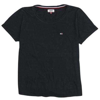 Mens UK Size M Tommy Jeans Black  T-Shirt