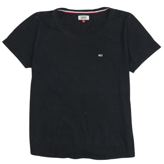 Mens UK Size M Tommy Jeans Black  T-Shirt