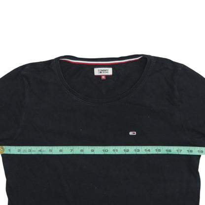 Mens UK Size M Tommy Jeans Black  T-Shirt