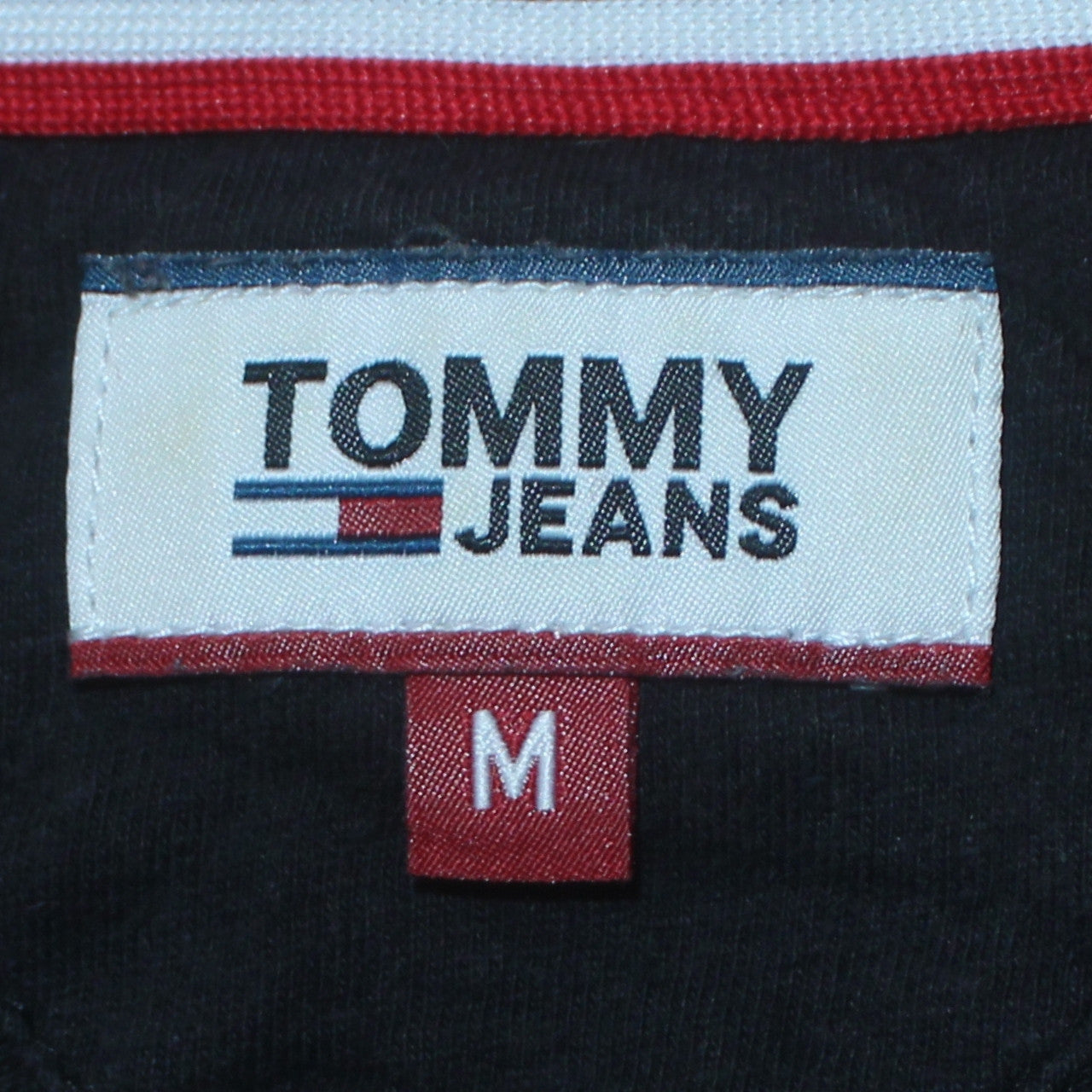Mens UK Size M Tommy Jeans Black  T-Shirt