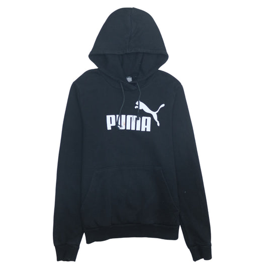 Womens UK Size 10 PUMA Black Pullover Hoodie
