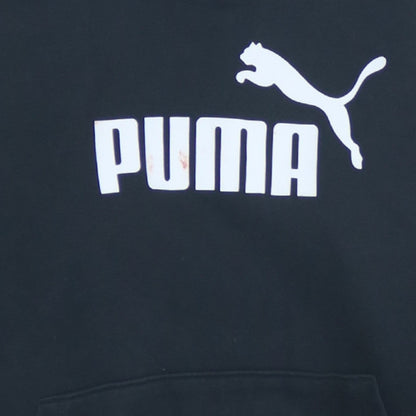 Womens UK Size 10 PUMA Black Pullover Hoodie