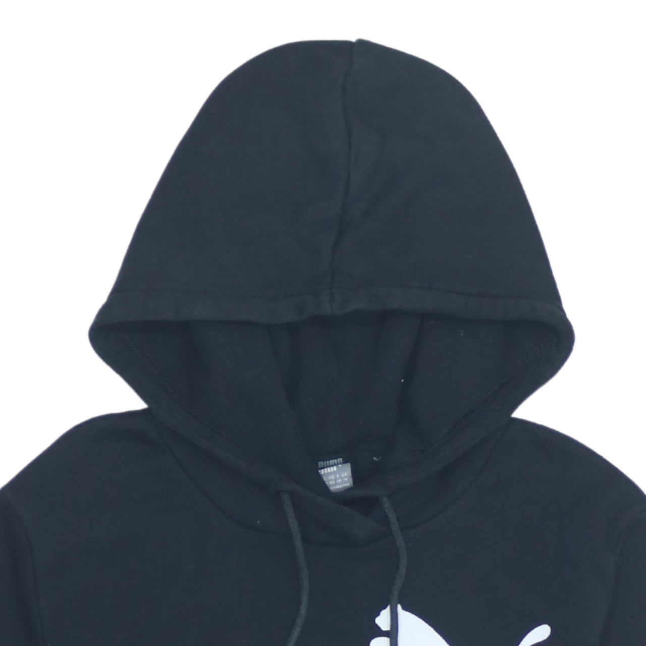 Womens UK Size 10 PUMA Black Pullover Hoodie