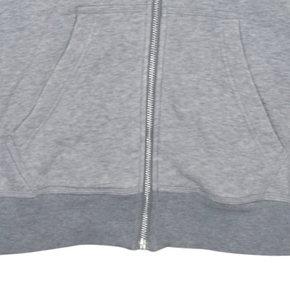 Womens UK Size 12 adidas Grey Full Zip Hoodie